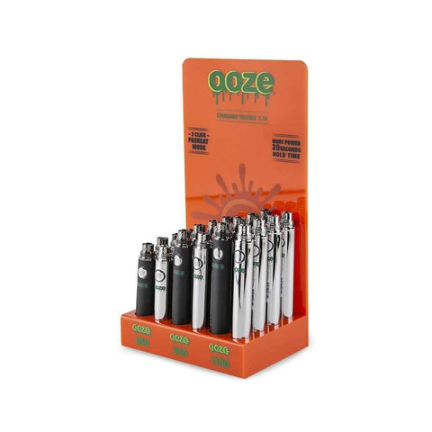 Ooze Standard 510 Thread Vape Pen - 24 Count Display - The Supply Joint 