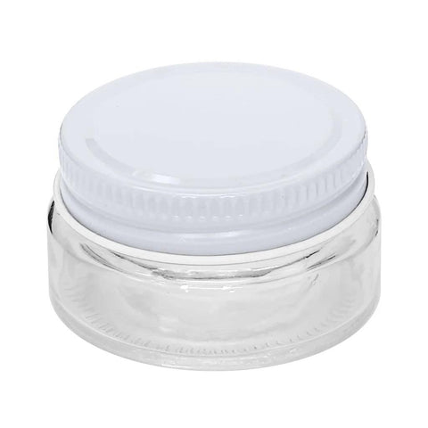 1 Oz Clear Straight-sided Glass Salsa Jar With Metal Lid - 200 Count - The Supply Joint 