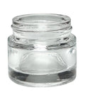 10 Ml Clear Round Glass Concentrate Jar With Cap - 50 Count - The Supply Joint 