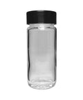 100 Mm - 42 Mm Clear Round Glass Jar With Cap - 180 Count - The Supply Joint 