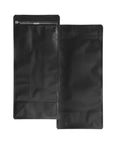 1000 Gram Black Child Resistant Zip Seal Mylar Bags - 50 Count - The Supply Joint 