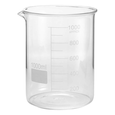 1000 mL Glass Chemistry Beaker - The Supply Joint 