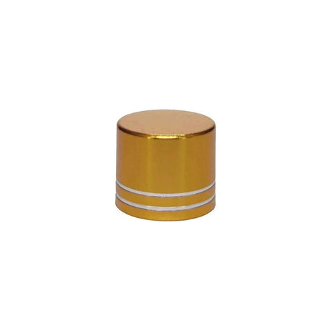 115 Mm - 22 Mm Clear Glass Pre-roll Tube With Gold Standard Cap - 50 Count - The Supply Joint 