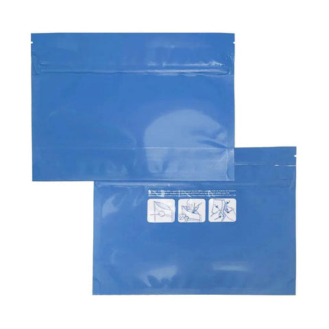 1/2 Ounce Child Resistant Opaque Mylar Bags - 50 Count - The Supply Joint 