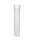 120 - 22 Mm White Frosted Glass Pre-roll Tube - 50 Count - The Supply Joint 