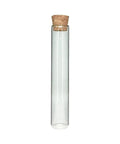 120 Mm - 20 Mm Straight Mouth Glass Pre-roll Tube With Natural Cork - 50 Count - The Supply Joint 