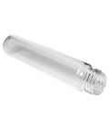 120 Mm - 22 Mm Clear Glass Pre-roll Tube With Plastic Cap - 570 Count - The Supply Joint 