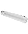 120 Mm - 22 Mm Clear Glass Pre-roll Tube With Plastic Cap - 570 Count - The Supply Joint 