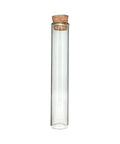 125 Mm - 22 Mm Straight Mouth Glass Pre-roll Tube With Natural Cork - 570 Count - The Supply Joint 