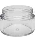 15 Gram Clear Plastic Round Concentrate Jar With Cap - 1000 Count - The Supply Joint 