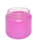 2 Oz Frosted Glass Jar With Plastic Lid - 200 Count - The Supply Joint 