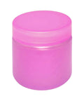 2 Oz Frosted Glass Jar With Plastic Lid - 200 Count - The Supply Joint 