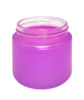 2 Oz Frosted Glass Jar With Plastic Lid - 200 Count - The Supply Joint 