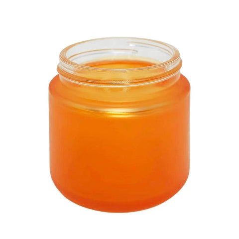 2 Oz Frosted Glass Jar With Plastic Lid - 200 Count - The Supply Joint 