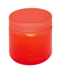 2 Oz Frosted Glass Jar With Plastic Lid - 200 Count - The Supply Joint 