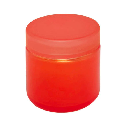 2 Oz Frosted Glass Jar With Plastic Lid - 200 Count - The Supply Joint 