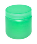 2 Oz Frosted Glass Jar With Plastic Lid - 200 Count - The Supply Joint 