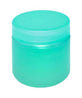 2 Oz Frosted Glass Jar With Plastic Lid - 200 Count - The Supply Joint 