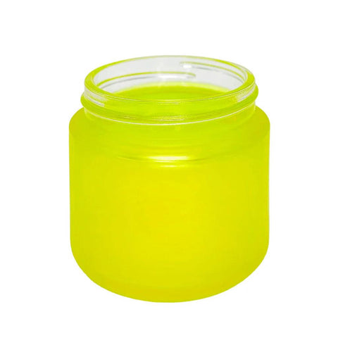 2 Oz Frosted Glass Jar With Plastic Lid - 200 Count - The Supply Joint 