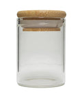37 Mm - 50 Mm Airtight Glass Jar With Bamboo Lid - 693 Count - The Supply Joint 