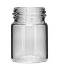 42 Mm - 30 Mm Clear Glass Jar With Square Cap - 50 Count - The Supply Joint 