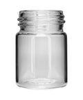 42 Mm - 30 Mm Clear Glass Jar With Square Cap - 745 Count - The Supply Joint 