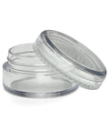 5 Ml Clear Plastic Concentrate Jar With Screw Top Cap - 1000 Count - The Supply Joint 