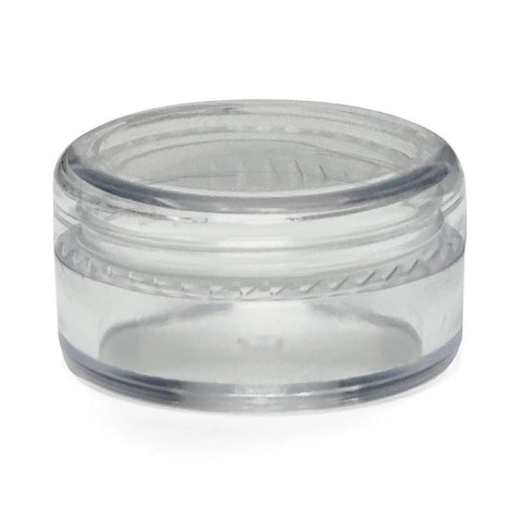 5 Ml Clear Plastic Concentrate Jar With Screw Top Cap - 1000 Count - The Supply Joint 