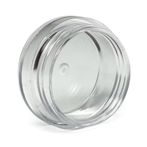 5 Ml Clear Plastic Concentrate Jar With Screw Top Cap - 1000 Count - The Supply Joint 