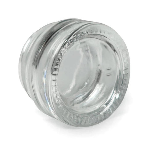 5 Ml Clear Round Glass Concentrate Jar With Cap - 50 Count - The Supply Joint 