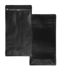 500 Gram Black Child Resistant Zip Seal Mylar Bags - 1000 Count - The Supply Joint 