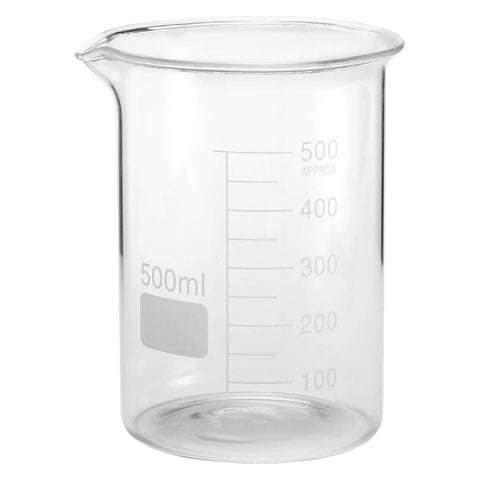 500 mL Glass Chemistry Beaker - The Supply Joint 