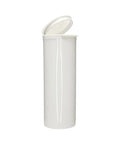 60 Dram Plastic Pop Top Bottle Opaque White - 75 Count - The Supply Joint 