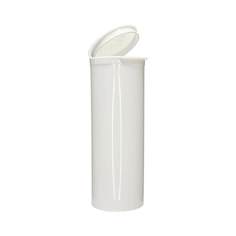 60 Dram Plastic Pop Top Bottle Opaque White - 75 Count - The Supply Joint 