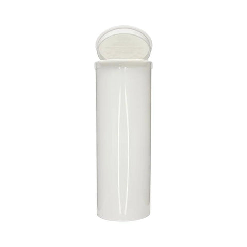 60 Dram Plastic Pop Top Bottle Opaque White - 75 Count - The Supply Joint 