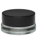 7 Ml Clear Round Glass Concentrate Jar With Flat Cap - 450 Count - The Supply Joint 