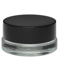 7 Ml Clear Round Glass Concentrate Jar With Flat Cap - 50 Count - The Supply Joint 