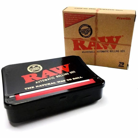 79 mm Rawtomatic Rolling Box for 1 1/4 and 1 1/2 Size Papers - The Supply Joint 