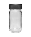 85 Mm - 42 Mm Clear Round Glass Jar With Cap - 180 Count - The Supply Joint 