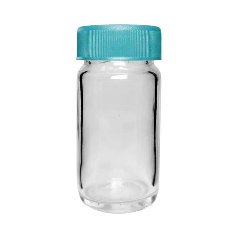 85 Mm - 42 Mm Clear Round Glass Jar With Cap - 180 Count - The Supply Joint 