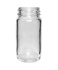 85 Mm - 42 Mm Clear Round Glass Jar With Cap - 180 Count - The Supply Joint 