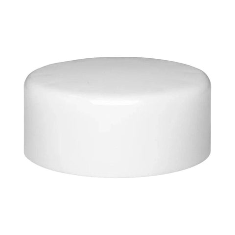 9 Ml White Round Uv Glass Concentrate Jar With White Cap - 50 Count - The Supply Joint 