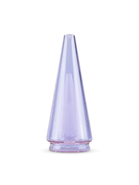 color:ultraviolet | Front shot of purple Puffco Peak Pro dab rig glass