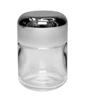 Child Resistant 2 Oz Clear Round Glass Jar With Arch Cap - 160 Count - The Supply Joint 