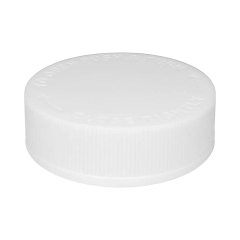 Child Resistant 2 Oz Clear Round Glass Jar With Square Cap - 160 Count - The Supply Joint 