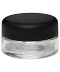 Child Resistant 30 Ml Clear Round Glass Jar With Cap - 200 Count - The Supply Joint 