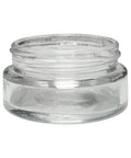 Child Resistant 30 Ml Clear Round Glass Jar With Cap - 200 Count - The Supply Joint 