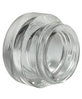 Child Resistant 5 Ml Clear Round Glass Concentrate Jar With Cap - 480 Count - The Supply Joint 