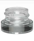 Child Resistant 5 Ml Clear Round Glass Concentrate Jar With Cap - 50 Count - The Supply Joint 