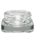 Child Resistant 5 mL Clear Square Glass Concentrate Jar With Cap - 50 Count - The Supply Joint 